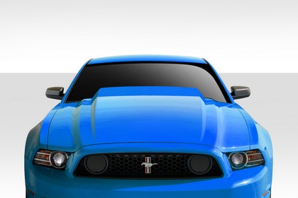 Duraflex 4 Inch Cowl Hood 2013-14 Ford Mustang